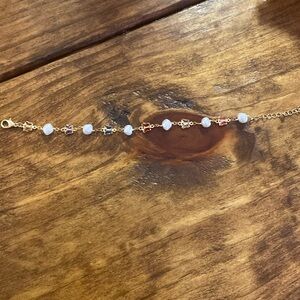 Multi Gemstone and Pearl Bracelet